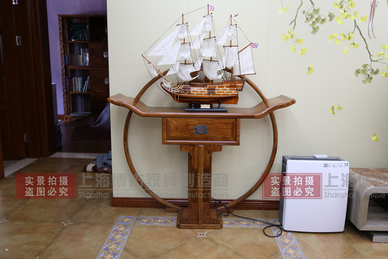 Bàn hiên mới của Trung Quốc, tủ cửa, nhím, gỗ hồng sắc, cửa ra vào, tủ hiên, nhà máy tùy chỉnh đồ gỗ hồng sắc - Bàn / Bàn bàn gỗ nguyên tấm