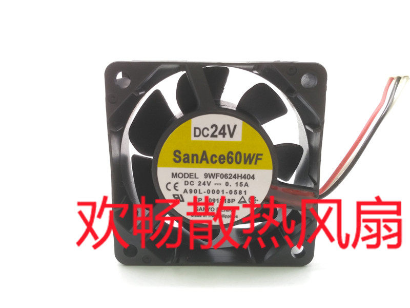 DC24V SanAce60WF 9WF0624H404 24V 0 15A FANUC Amplifier Cooling Fan