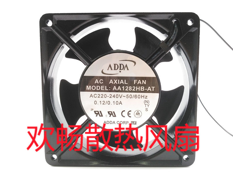 ADDA AC AXIAL FAN AA1282HB-AT 220V 240V 0.12A 0.10A Cooling Fan
