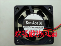 San Ace 60 109R0648J4D04 48V 0 14A 6cm 6025 3-wire Server Fan
