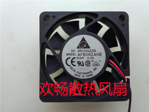 Delta AFB0624HB 24V 0 12A 6cm 6015 2-wire industrial INVERTER Lathe fan