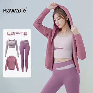 Yoga Clothes for Women 2026 New Long-Sleeved Jacket Sports Fitness Pilates Training Plus Size Top Running Suit Winter
