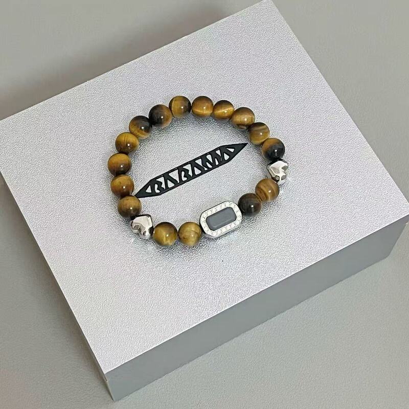 Babama【Celebrity-Inspired Birthday Gift】Aromatherapy Bead Bracelet for Men, Bead String Bracelet for Women, Couple Bracelet