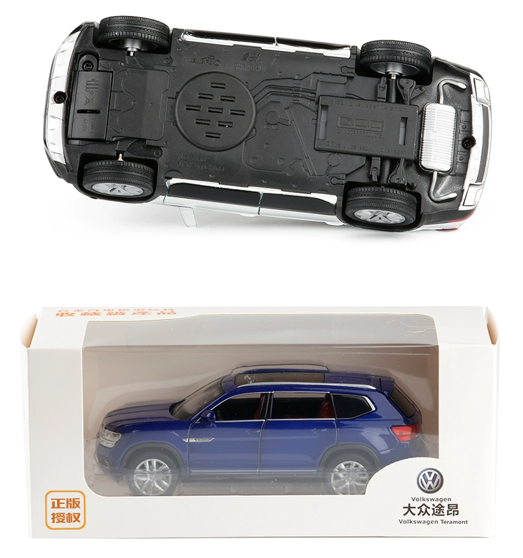 Shenghui 1/32 Volkswagen Tourang sáu cửa xe off-road âm thanh và ánh sáng kéo trở lại hợp kim mô hình xe mô phỏng đồ chơi xe mô hình - Chế độ tĩnh