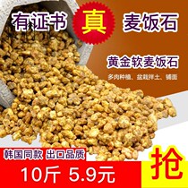  Authentic Korean gold soft medical stone grain 10 catty of meat decoration paved surface planting mixed soil granular soil nutrition