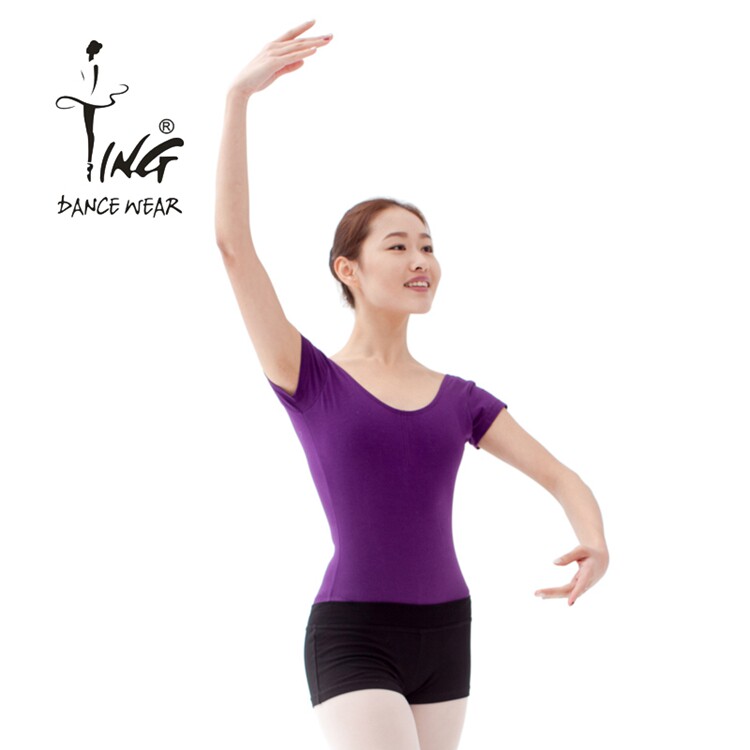 Chen Ting Ballet Flat-Mouth Shorts Adults Mid-Low Waist Dance Yoga Gym Fitness Training Shorts Safety Pants
