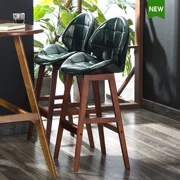 Tim IKEA Langyu Xuan Pin thanh phân cao phân nhà thanh bàn ghế gỗ rắn ghế nội thất cửa hàng nhà chính thức - Giải trí / Bar / KTV