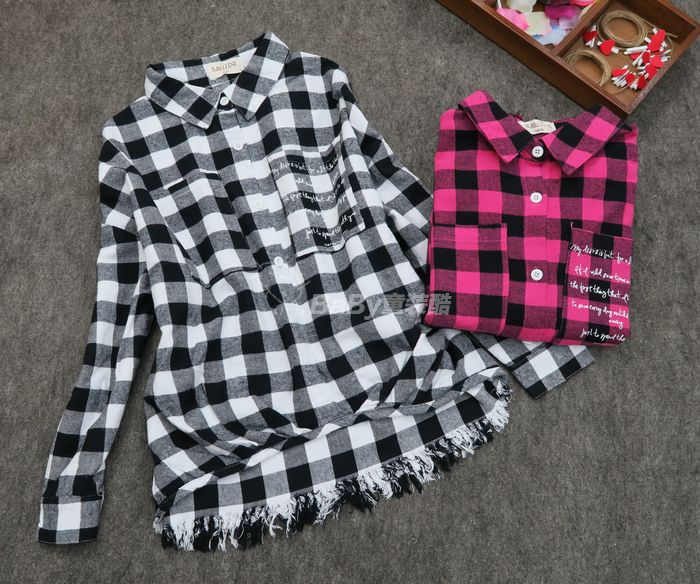 Chemise fille à manche longue - Ref 2086264 Image 8