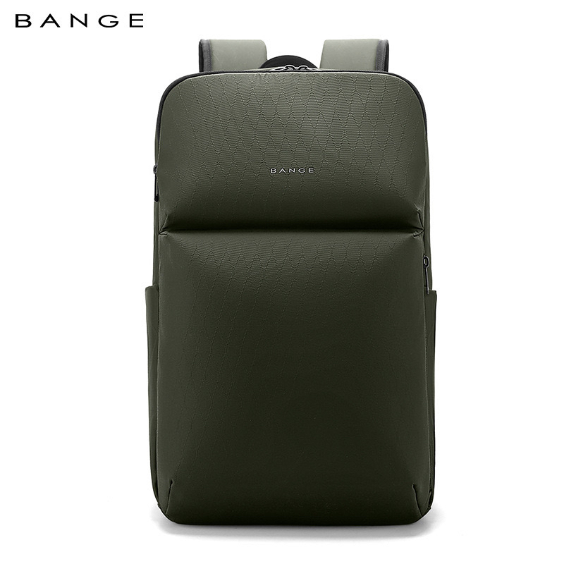 Bange Men's Casual Backpack Large Capacity Laptop Student School Bag Multi-Pocket Light Commuting Bag