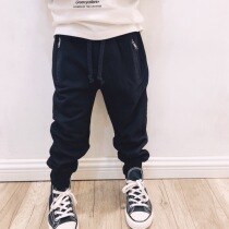 Quanma Family Autumn Winter style pants male and female children Inrengeren Cavaliers pants bunches Pants Micro Cross Harynn Pants