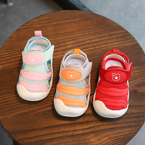 Toddler sandals do not fall off male baby shoes 0 a 1-3 year old summer 6-12 months baby girl shoes soft sole non-slip