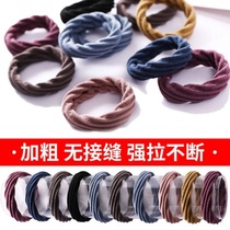 Durable Hairband rubber band tie hair rope female high elastic seamless hair rope hair accessories temperament simple student