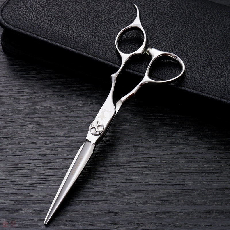 Hua Shi HUASHI 6 inch VG10 beauty salon scissors personality sword type hair stylist special haircut flat scissors