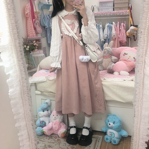 Небольшая сумка, сумка через плечо, милая мультяшная оригинальная сумка для телефона, стиль Лолита