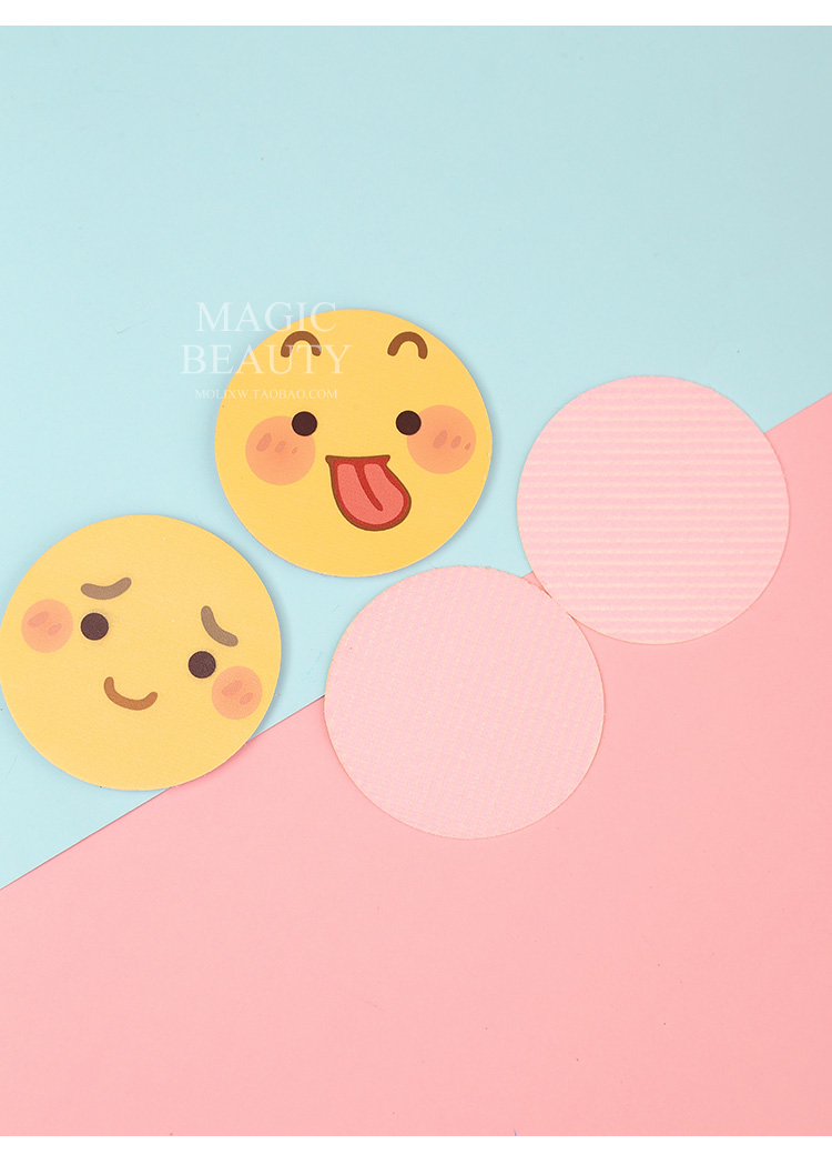 Funny gói gói ma thuật Hàn Quốc siêu dễ thương phim hoạt hình dính cô gái pu rửa mặt gãy tóc bangs dán - Phụ kiện tóc kẹp tóc nơ