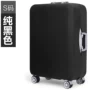 Áo khoác bìa du lịch đặt màu rắn phụ kiện hành lý đàn hồi xe đẩy trường hợp hộp hành lý liên quan cách bọc vali