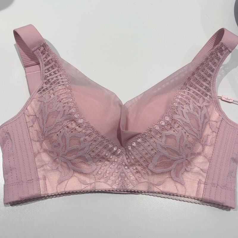 Aoxueqirudii Silver Fiber Thin Cotton Model N176 Small Chest Enhancing Adjustable Bra for Gathering Side Breasts and Preventing Sagging