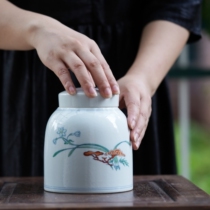 Bucket of Colorful Glossy glossy glossy tea leaf jars