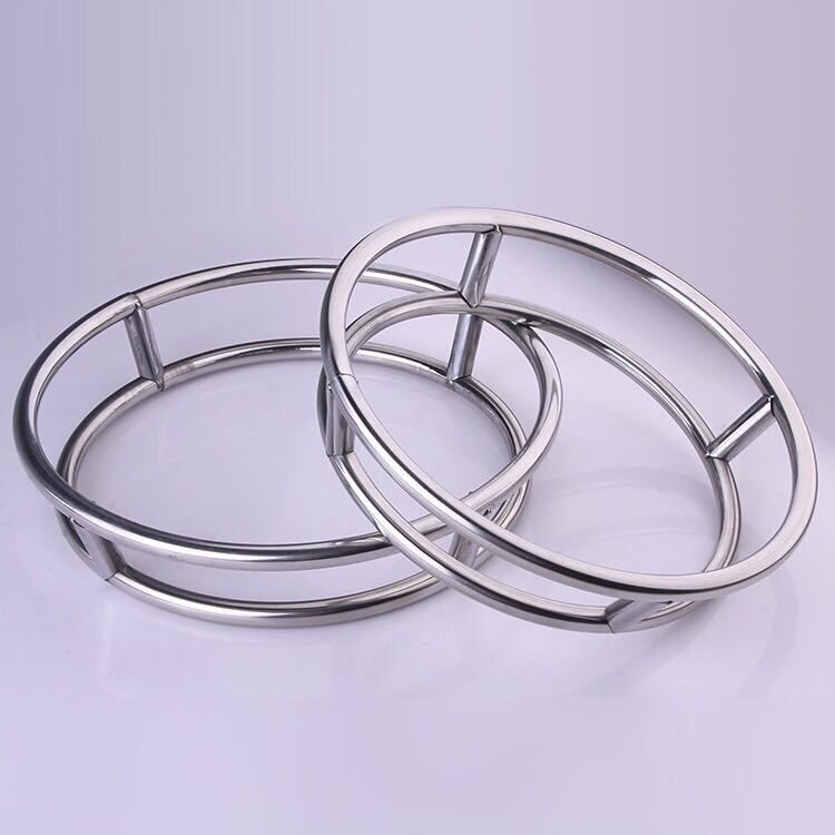 Kitchen multi-functional supplies household heat insulation pad pot pad rack stainless steel pot countertop rack pot shelf steaming 1