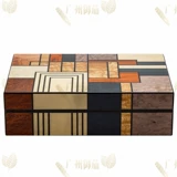 Мужской вместительный и большой увлажняющий термометр из натурального дерева