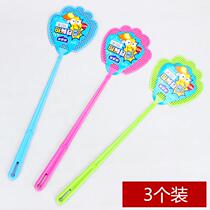 Household childrens fly swatter plastic manual mosquito beating cute flower swatter lapping artifact beat does not add