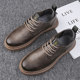 Casual leather shoes men's Martin boots men's low-cut men's shoes 2026 spring and autumn style Martin shoes workwear British style