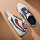 Men's white shoes casual sneakers 2026 new spring trend racing shoes men's versatile and handsome men's shoes