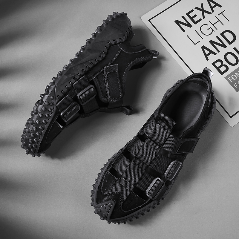 Baotou sandals men's models 2022 New trends outside wear Outdoor casual summer breathable Soft bottom non-slip beach shoes