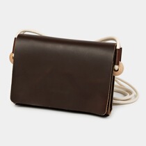 No name handmade original crazy horse handmade bag bag female simple shoulder bag bag bag art style