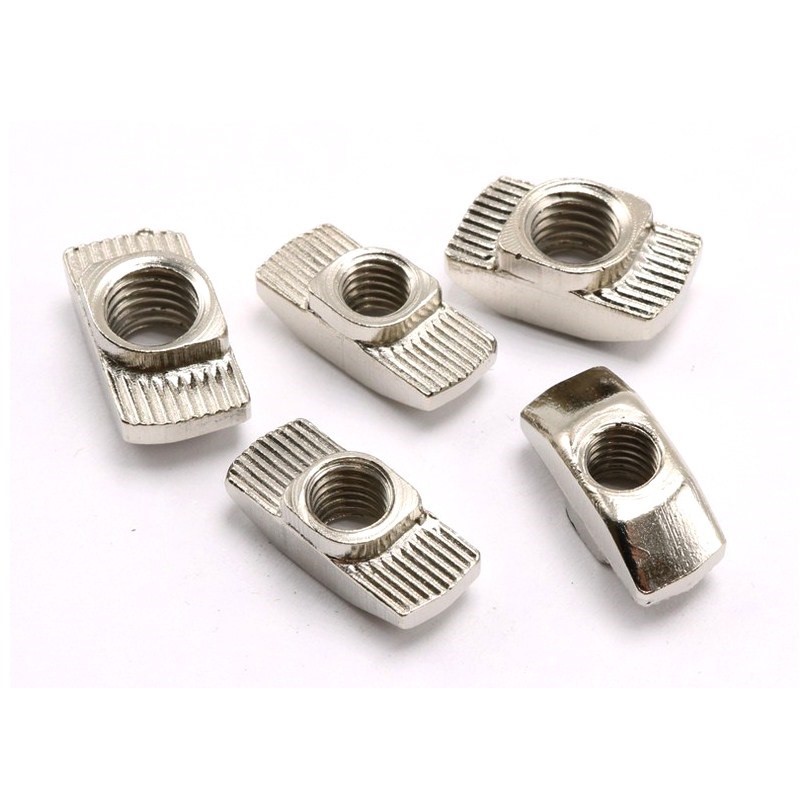 Eurotender Aluminum Milking Material T Nut Hammer Shaped Romaternal T Shaped Nut Nut Nut 20 20 30 40 45 45