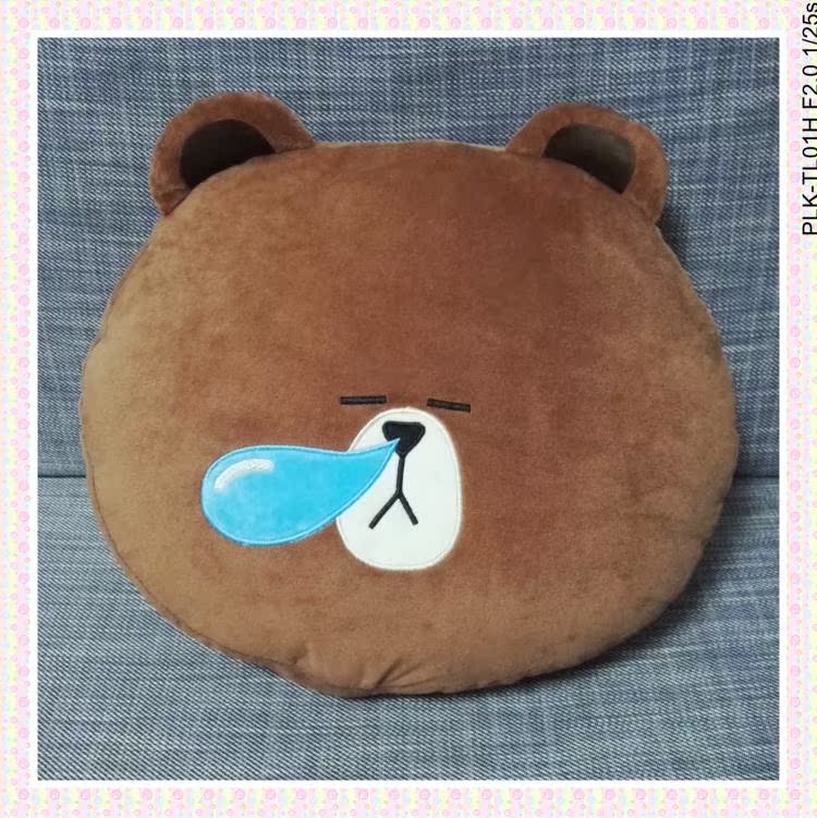 Hài hước Gấu nâu gói carbon đệm gối văn phòng giờ nghỉ trưa có thể Minnie sang trọng thỏ thắt lưng ghế sofa gối xe - Trở lại đệm / Bolsters mền gối 2 trong 1