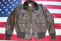 USN G-1 Jacket flying leather jacket 40 yards American public hair Jun edition