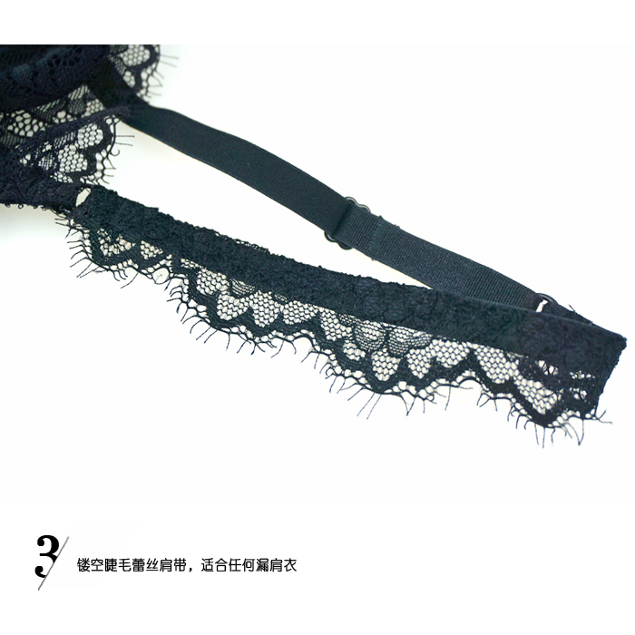 Quần lót ren ren Pháp gợi cảm set đồ cotton mỏng siêu mỏng trong suốt cô gái áo ngực cỡ lớn bikini đi biển đẹp 2021