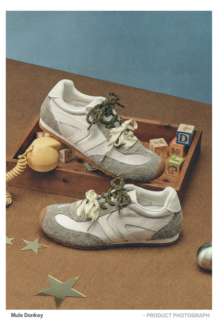 Mule Donkey Retro German Army Trainer Sneaker