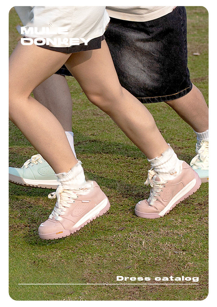 Mule Donkey Suede Platform Chunky Sneaker