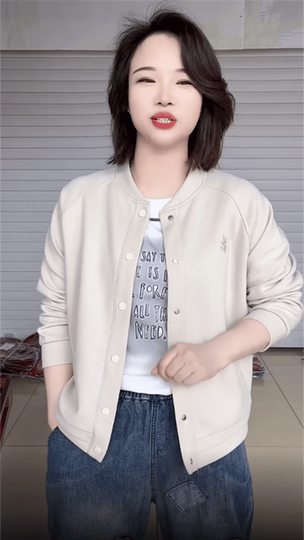 Regular spring jacket baseball uniform simple