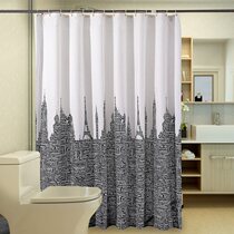 浴帘 shower curtain waterproof polyester beautiful fashion