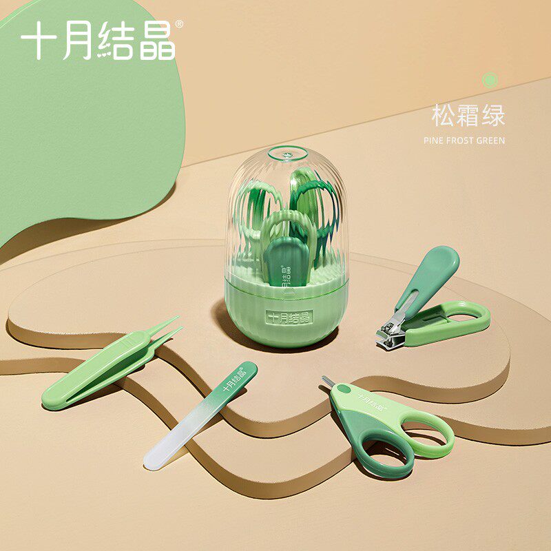 October crystalline baby nail cutter for newborn baby nail cutter baby nail care tool nail clamp