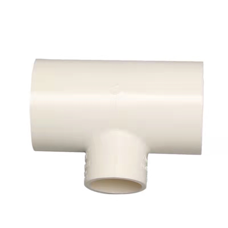 Zhongcai pipeline PVC drinking water supply pipe fittings different tees