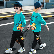 Balabala flagship store childrens clothing boys spring cotton suit new autumn boy sweater children handsome small