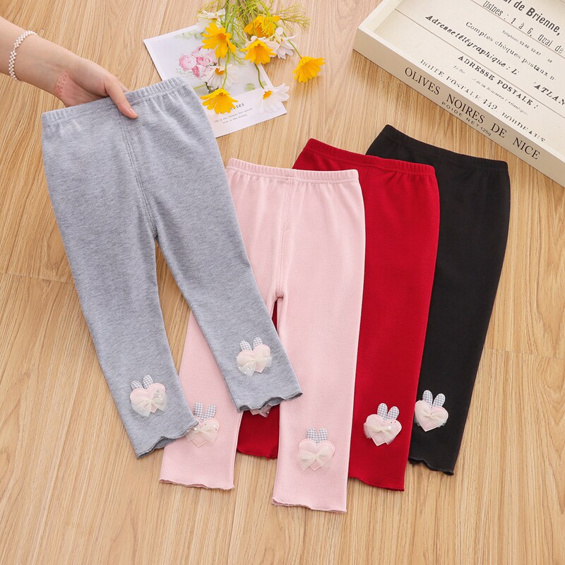 Girls punch pants and fall wear children's spring baby pit black air 2023 summer pantyhose