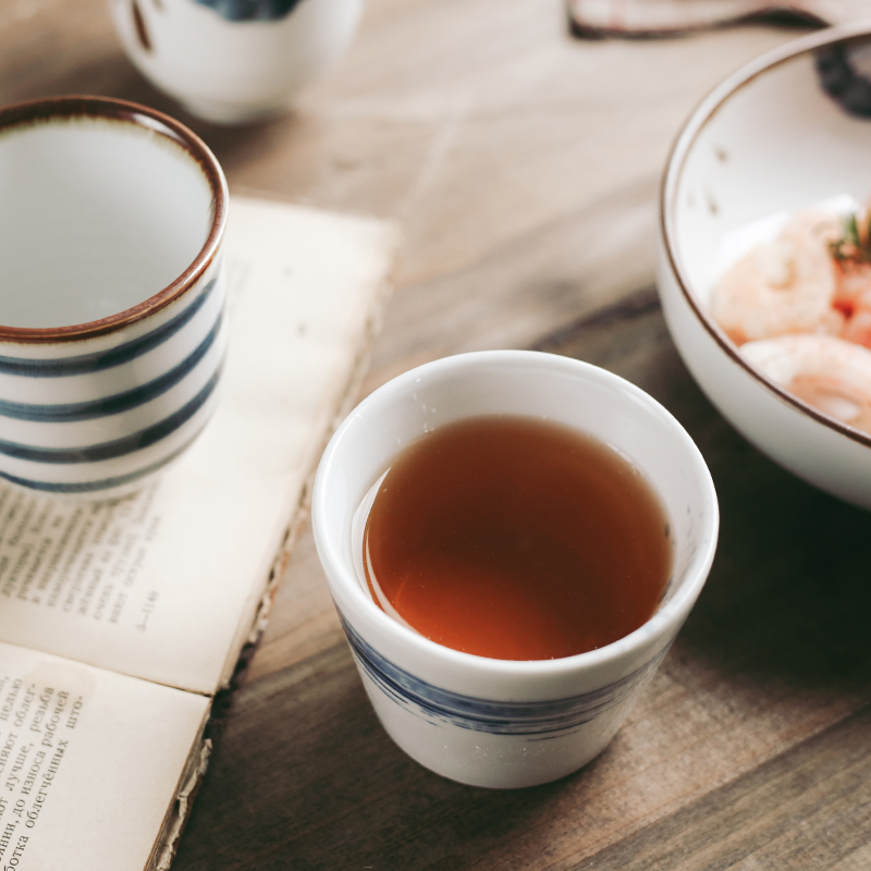 Tao soft vintage single Japanese hand - made ceramic cups tea cup of creative household contracted tea cups, sample tea cup