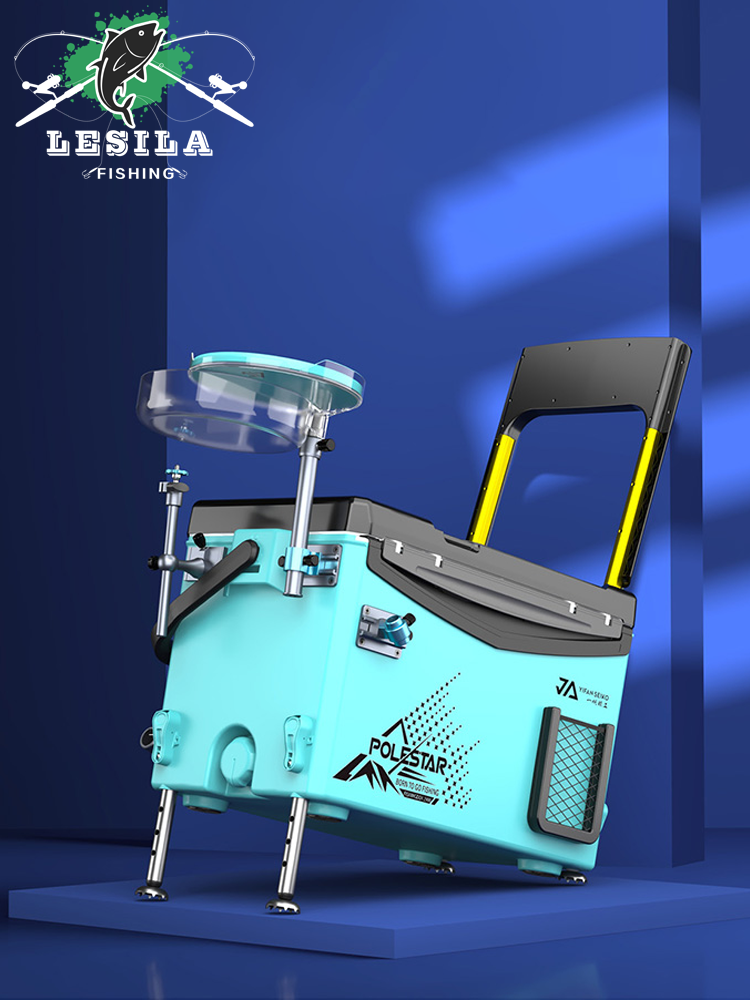LESILA FISHING BOX 2022 NEW PRODUCTS 29L SUPER LIGHT FULL RANGE Multifunction Competitive Table Fishing Box Large Capacity Free of installation