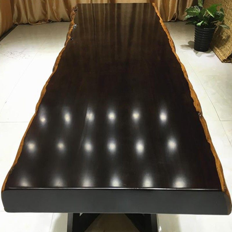 Size: 252-109-10 Zhengzong Black Honolulu Supervisor table Leisure table and chairs Composition