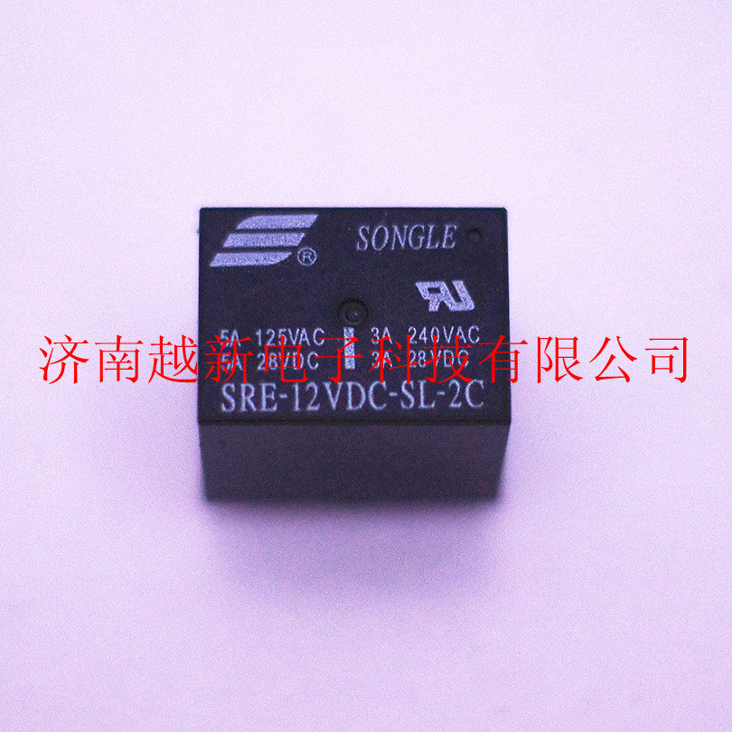 Spot 12V Pine Music Relay SRE-12VDC-SL-2C Pine Music Relay Original 2 sets of conversion
