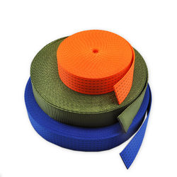 Strong Non-Elastic Flat Rope for Cargo Fixing and Fastening, Nylon Polyester Flat Strap, Thickened Wear-Resistant Webbing