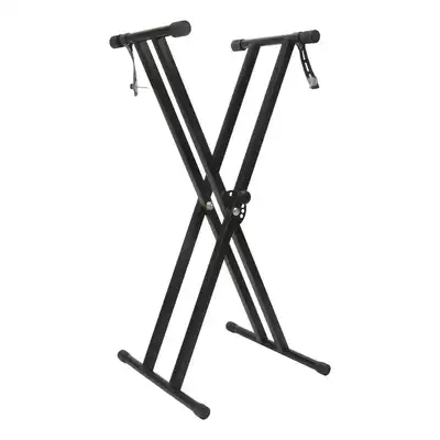 Double tube X-shaped shelf electronic piano stand digital electronic platform stage bold 61 keys 88 keys