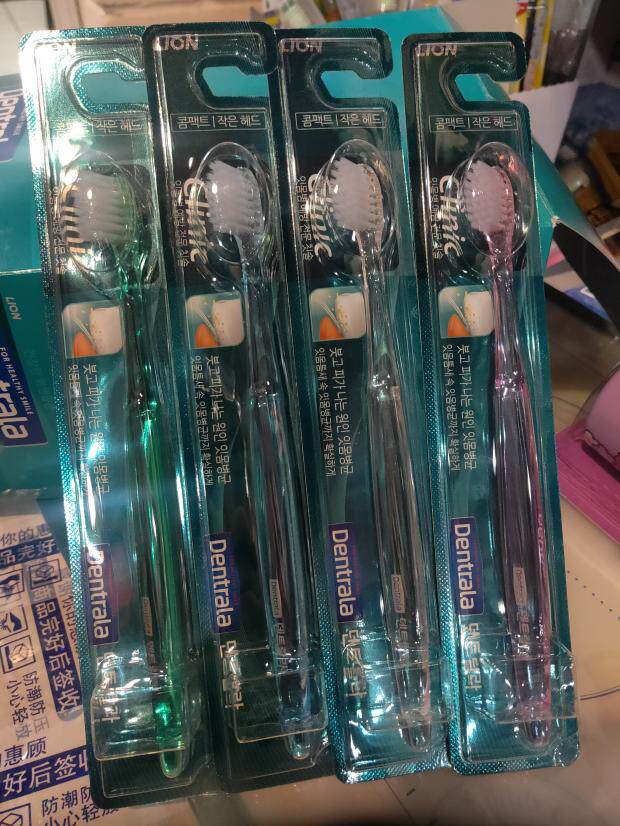 Korean original import women's special toothbrush Dan pure imported dentist cleaning nursing toothbrush