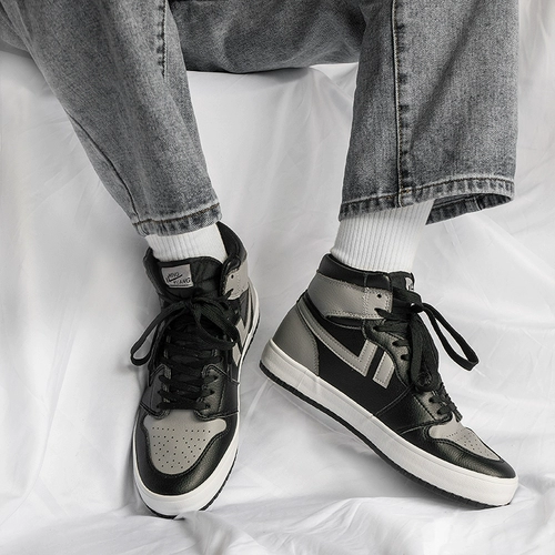 Кроссовки, трендовые высокие сапоги, универсальная обувь для отдыха, коллекция 2022, в корейском стиле, осенние