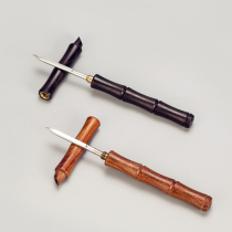 Benevolxin Flower Pear Black Sandalwood Pu-erh Tea Knife Tea Needle Tea Cone Tea Pry Qigong Fu Tea With home Tea Road accessories